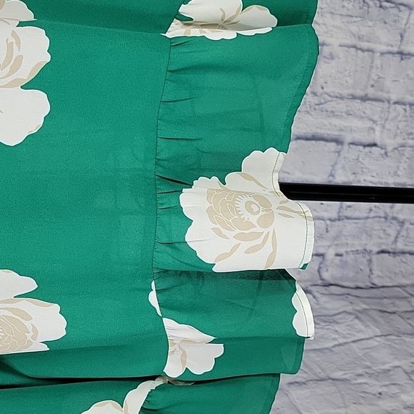 A.N.A. A NEW APPROACH Large Floral Ruffled Blouse‎ PM - Picture 3 of 8